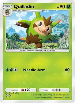 Pokémon-Karte Quilladin 009/155