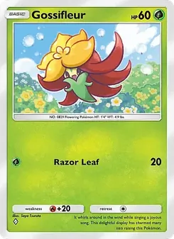 Pokémon-Karte Gossifleur 015/155