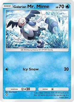 Pokémon-Karte Galarian Mr. Mime 030/155