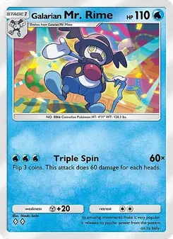 Pokémon-Karte Galarian Mr. Rime 031/155
