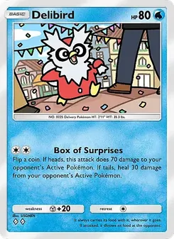 Pokémon-Karte Delibird 032/155