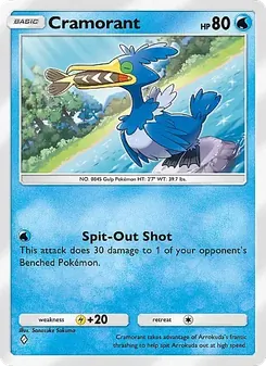 Pokémon-Karte Cramorant 045/155
