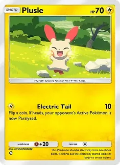 Pokémon-Karte Plusle 052/155