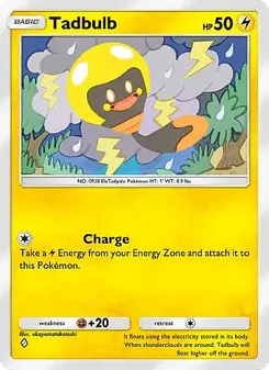 Pokémon-Karte Tadbulb 056/155