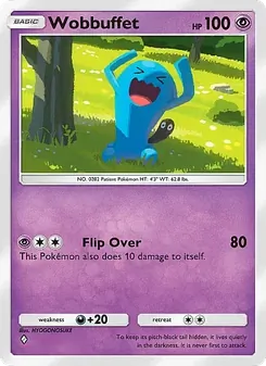 Pokémon-Karte Wobbuffet 060/155