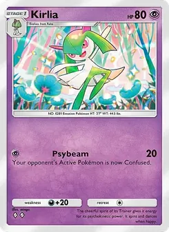 Pokémon-Karte Kirlia 064/155