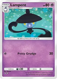 Pokémon-Karte Lampent 068/155
