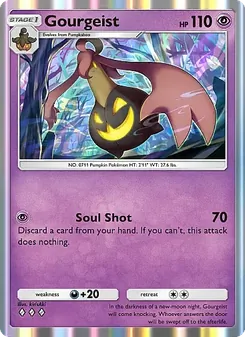 Pokémon-Karte Gourgeist 072/155