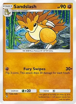 Pokémon-Karte Sandslash 078/155