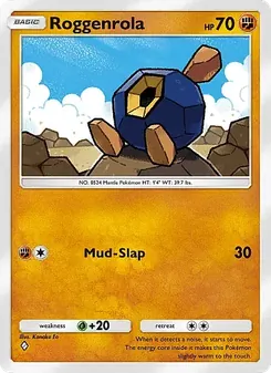 Pokémon-Karte Roggenrola 085/155