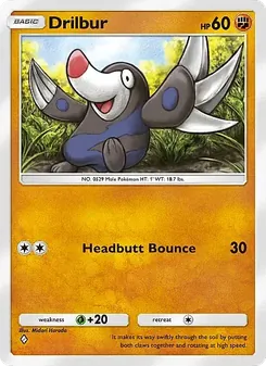 Pokémon-Karte Drilbur 088/155