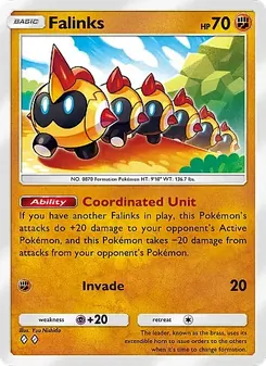 Pokémon-Karte Falinks 092/155