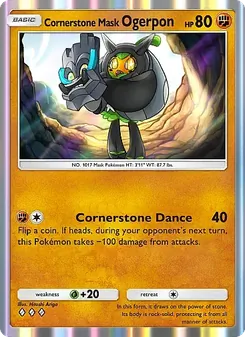 Pokémon-Karte Cornerstone Mask Ogerpon 093/155