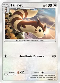 Pokémon-Karte Furret 129/155