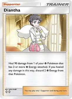 Pokémon-Karte Diantha 149/155