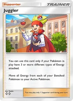 Pokémon-Karte Juggler 151/155
