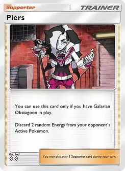 Pokémon-Karte Piers 152/155