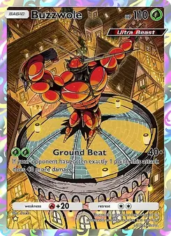 Pokémon-Karte Buzzwole 159/155