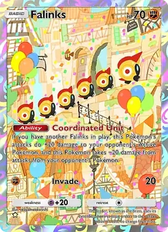 Pokémon-Karte Falinks 172/155