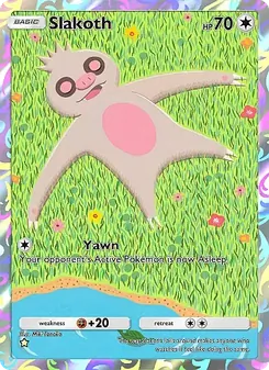 Pokémon-Karte Slakoth 179/155