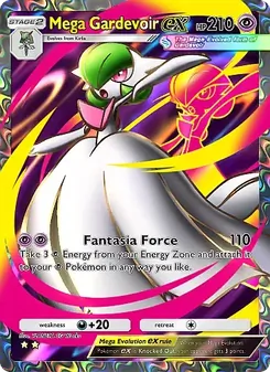 Pokémon-Karte Mega Gardevoir ex 185/155