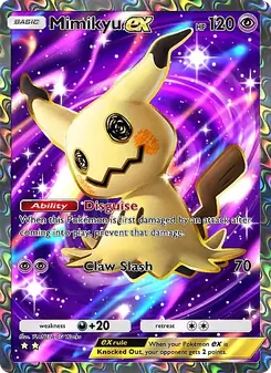 Pokémon-Karte Mimikyu ex 186/155