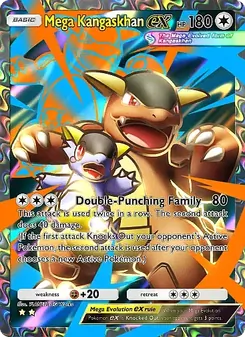 Pokémon-Karte Mega Kangaskhan ex 189/155
