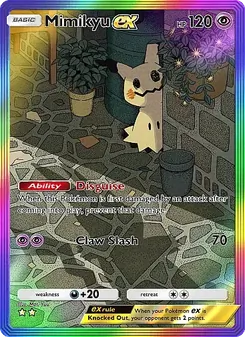 Pokémon-Karte Mimikyu ex 199/155