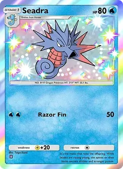 Pokémon-Karte Seadra 209/155
