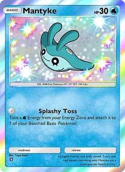 Pokémon-Karte Mantyke 210/155