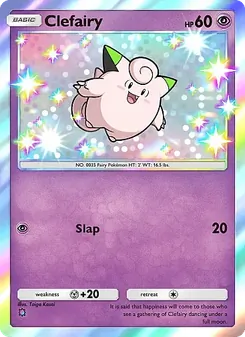 Pokémon-Karte Clefairy 214/155