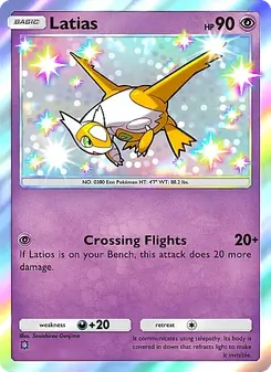 Pokémon-Karte Latias 216/155