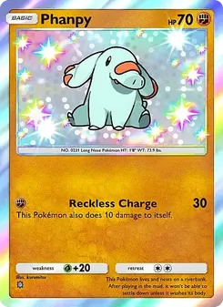 Pokémon-Karte Phanpy 222/155