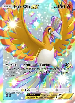 Pokémon-Karte Ho-Oh ex 226/155
