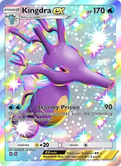 Pokémon-Karte Kingdra ex 227/155