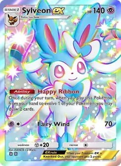 Pokémon-Karte Sylveon ex 229/155