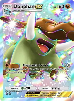 Pokémon-Karte Donphan ex 230/155