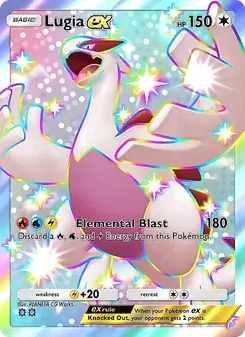 Pokémon-Karte Lugia ex 232/155