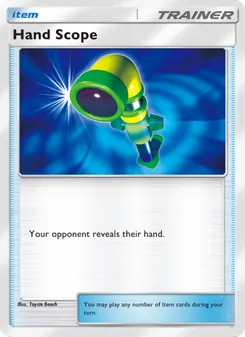 Pokémon-Karte Hand Scope 003/000