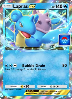 Pokémon-Karte Lapras ex 014/000