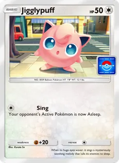 Pokémon-Karte Jigglypuff 022/000