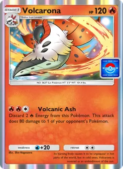 Pokémon-Karte Volcarona 028/000