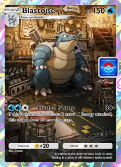 Pokémon-Karte Blastoise 029/000