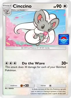 Pokémon-Karte Cinccino 031/000