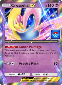 Pokémon-Karte Cresselia ex 037/000