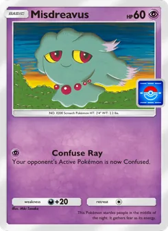 Pokémon-Karte Misdreavus 038/000