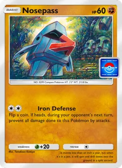 Pokémon-Karte Nosepass 045/000