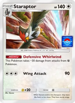 Pokémon-Karte Staraptor 047/000
