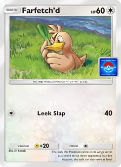 Pokémon-Karte Farfetch'd 062/000