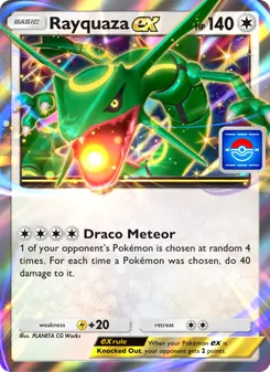 Pokémon-Karte Rayquaza ex 064/000